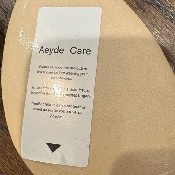 Aeyde Maeve leather Silver Strappy sandals heels stiletto - Picture 10 of 11